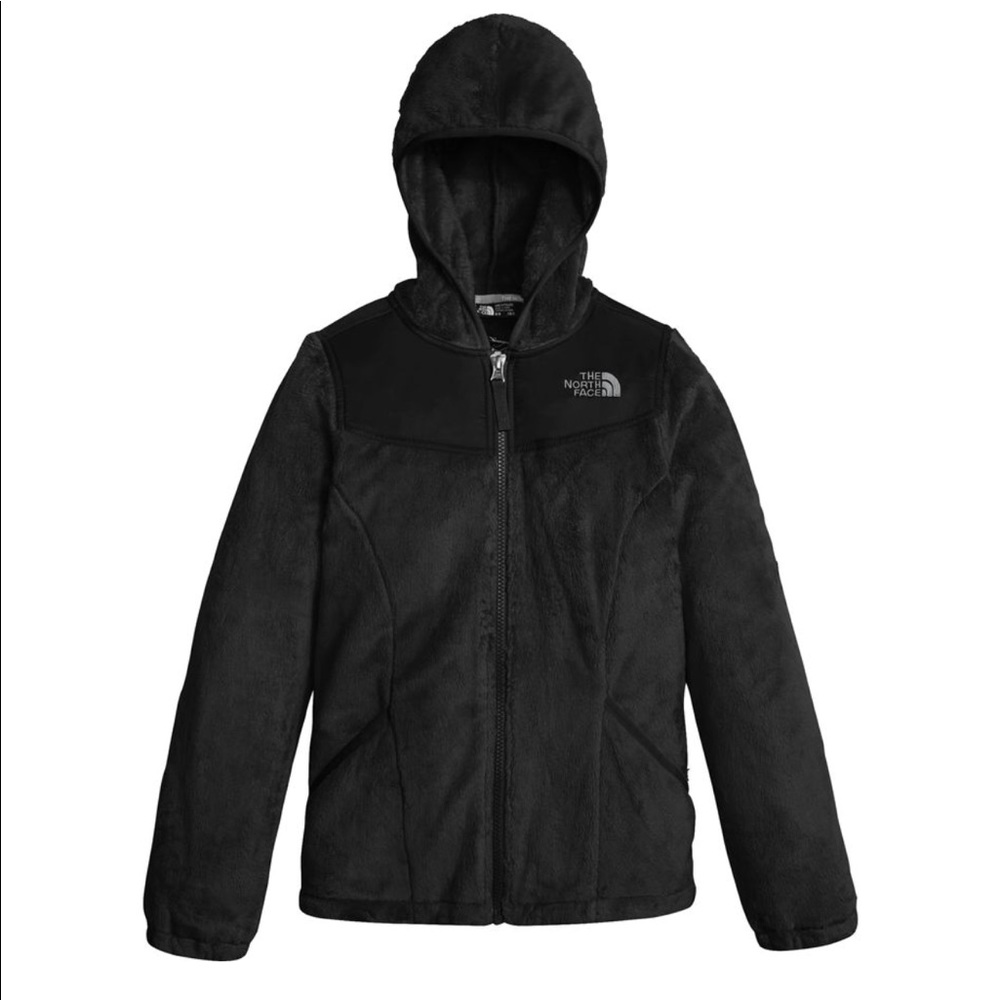 The NORTH FACE OSO HOODED FLEECE BLACK JACKET